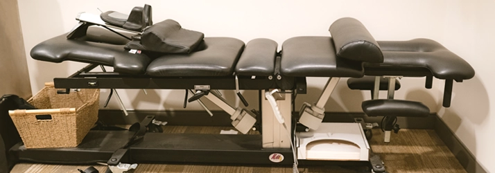 Chiropractor Sylvan Lake AB Spinal Decompression Table